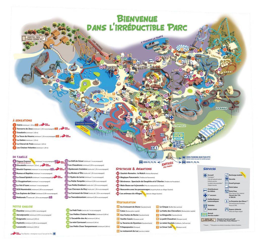 parc asterix map